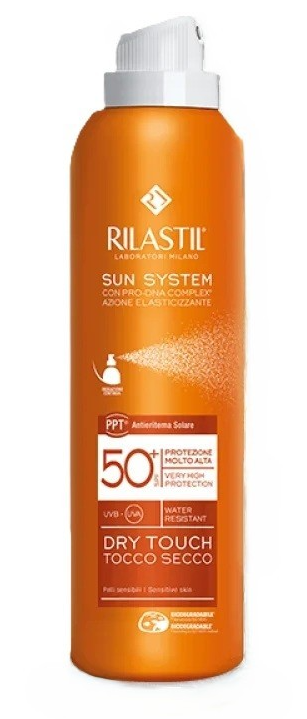 Rilastil Sun System SPF 50+ Dry Touch Spray Effetto Asciutto 200 ml